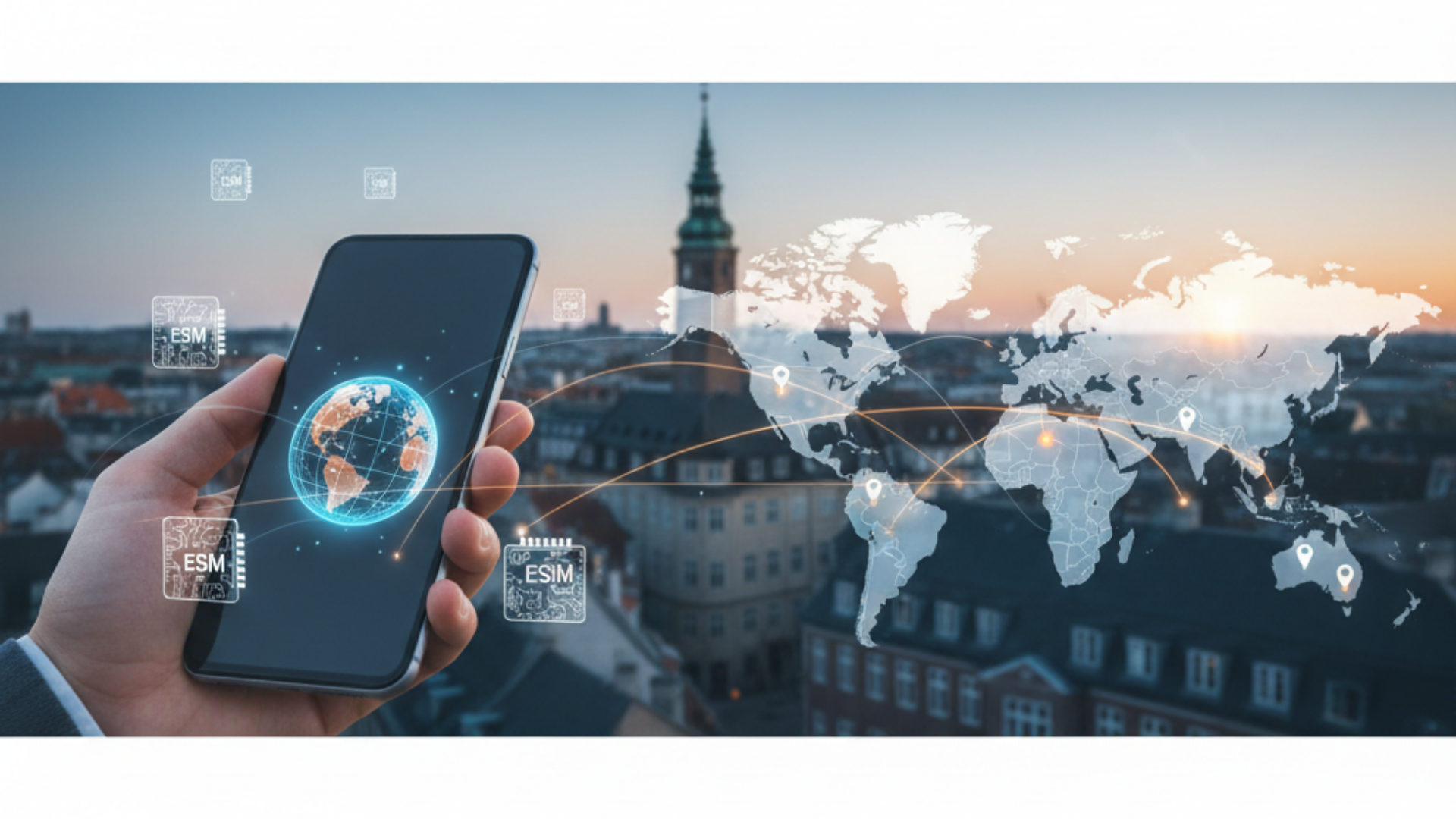 Hvorfor eSIM er fremtiden for mobiltelefoni i udlandet – en guide